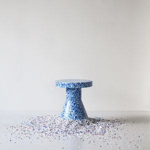 Normann Copenhagen Bit Stool cone blue