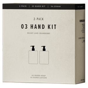 Humdakin Humdakin hand kit pioen cranberry