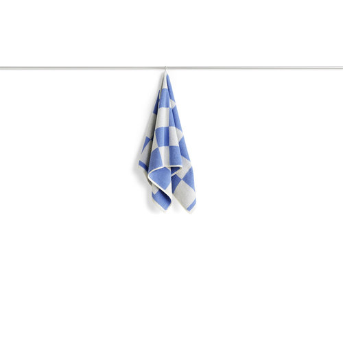 HAY Check handdoek blauw HAY Check handdoek blauw