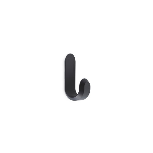 Normann Copenhagen Set of 2 hooks Curve Mini matt black