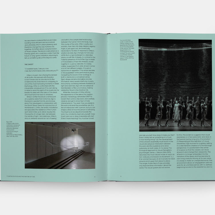 Phaidon Boek DRIFT - Choreographing the Future