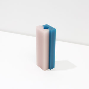 Dean Toepfer Vase Versa high blue-pink