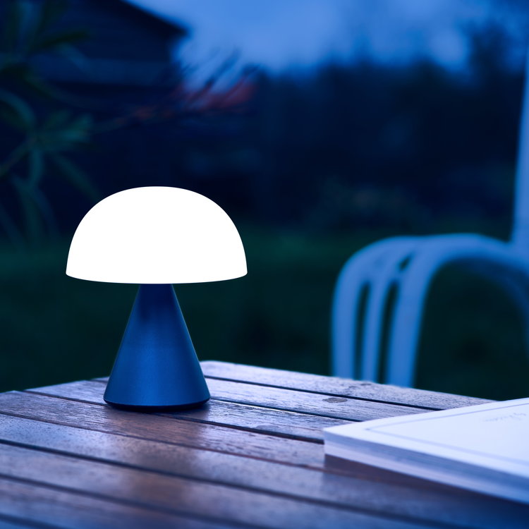 Lexon Lexon lamp Mina medium dark blue