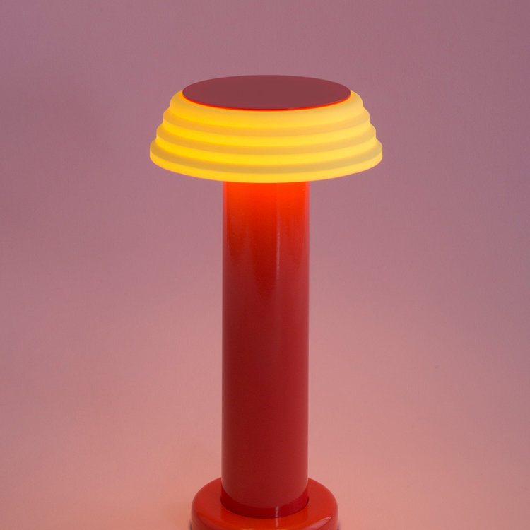 Sowden Sowden portable lamp P1 red