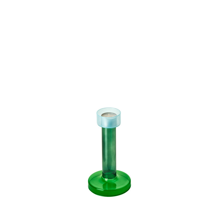 Buro Berger Buro Berger candleholder Bole M blauw-groen