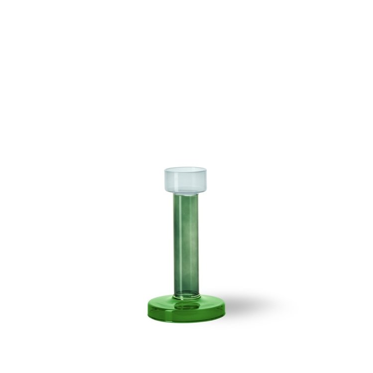 Buro Berger Buro Berger candleholder Bole M blauw-groen