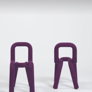 Moustache Stoel Bold Chair paars