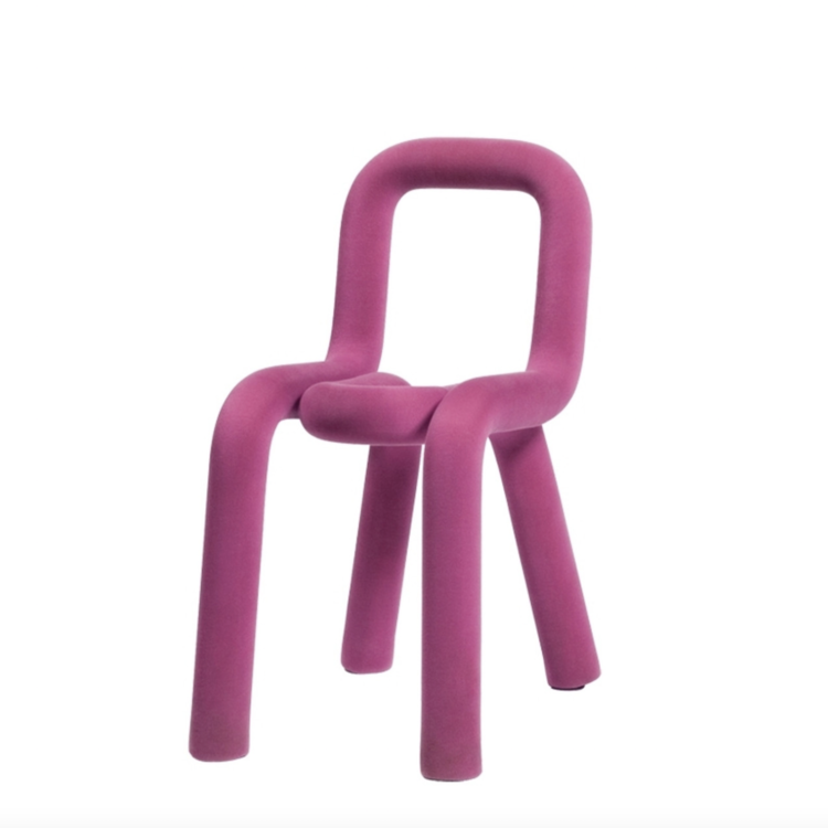 Moustache Stoel Bold Chair roze