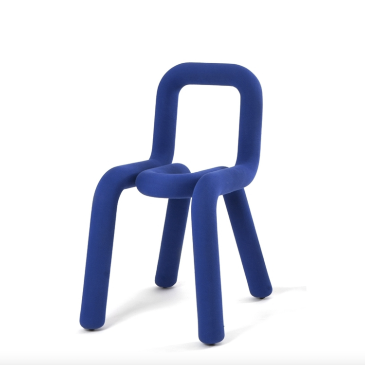 Moustache Stoel Bold Chair blauw
