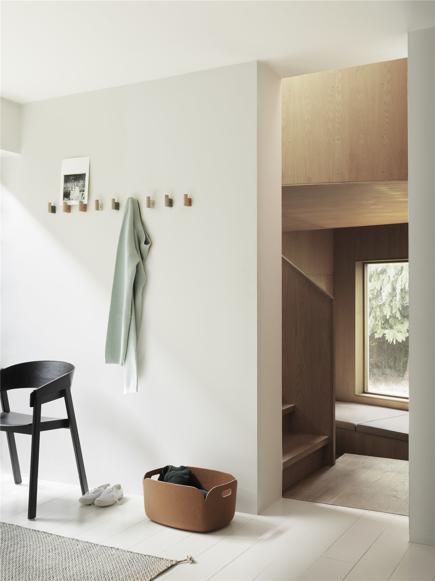Muuto Set Attache Coat Hook Scandi Design Groen Akker Groen Akker