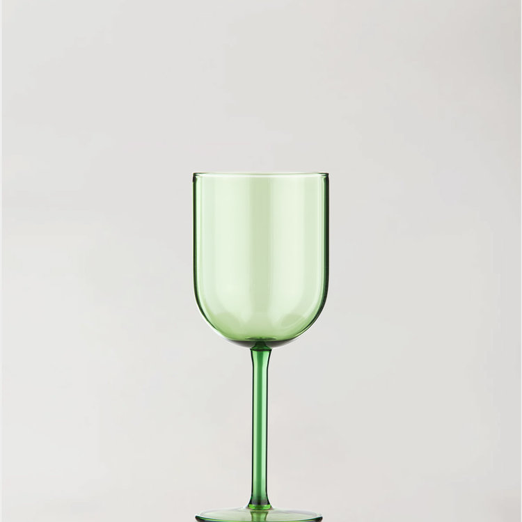 Studio About Set of 2 wine glasses green