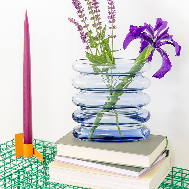 Stences Stences vase Repeat blue-purple