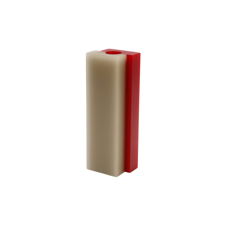 Dean Toepfer Vase Versa high beige-red