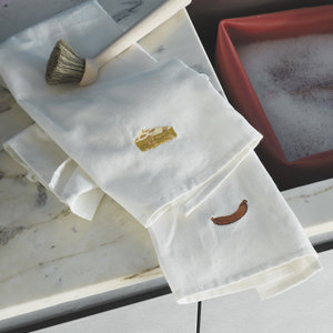 Normann Copenhagen Tea towel Yummy cheese