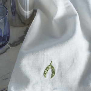 Normann Copenhagen Tea towel Yummy peas