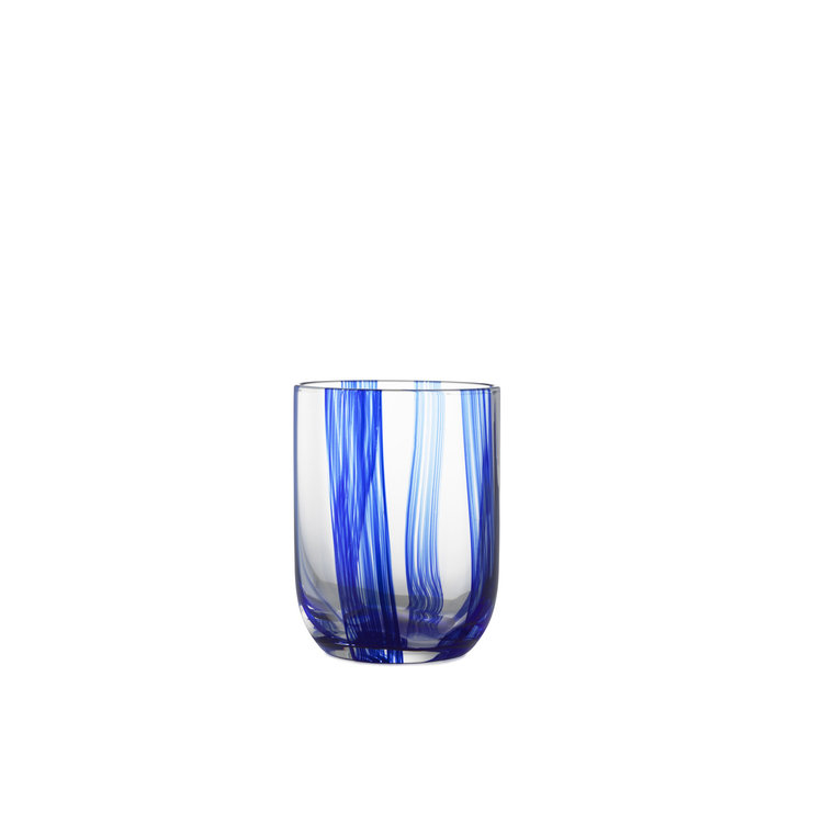 Normann Copenhagen Glas Stripe blauw 39cl