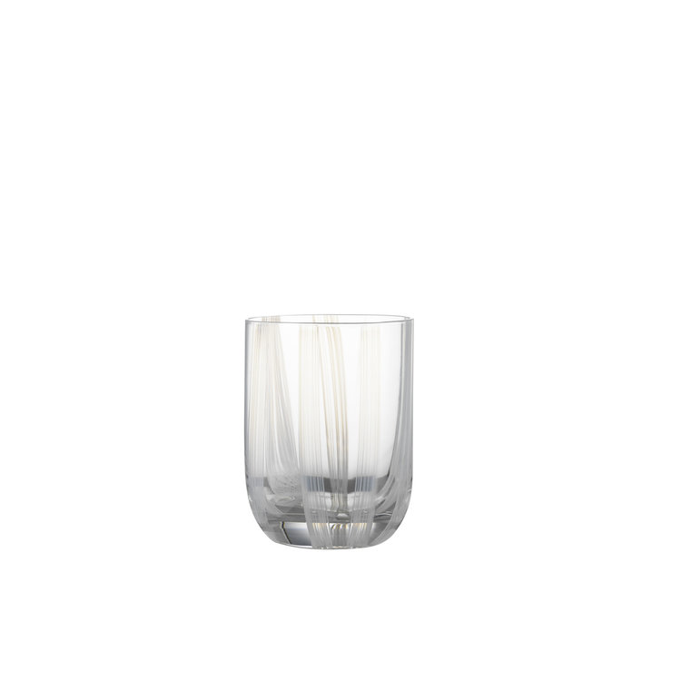 Normann Copenhagen Glass Stripe white 39cl