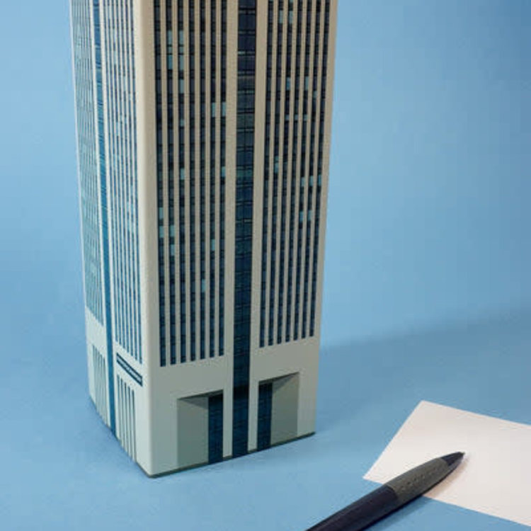 Seltmann Paperscraping  notepad  Skyscraper Downtown