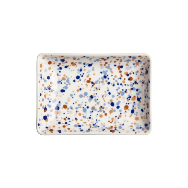 Iittala Iittala bord 10x15cm Helle blauw-bruin