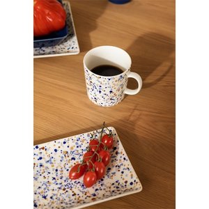 Iittala Iittala bord 10x15cm Helle blauw-bruin