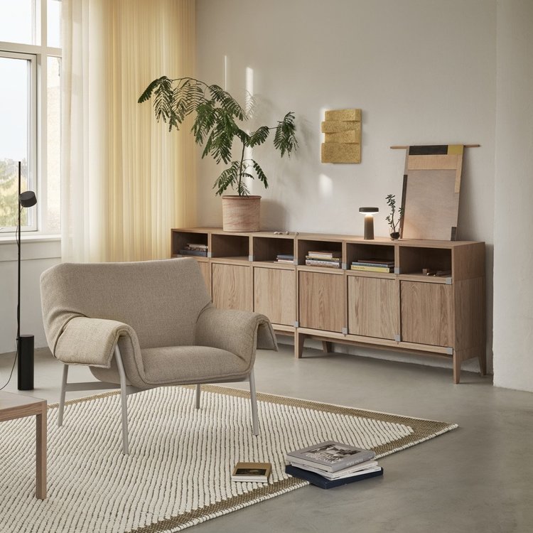 Muuto Muuto Ease portable lamp lichtblauw