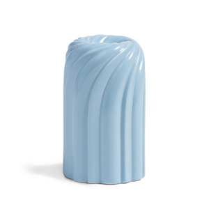 &k amsterdam &k candleholder Turban light blue