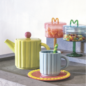 &k amsterdam &k teapot Tube green