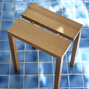 Moebe Moebe stool Peg oak