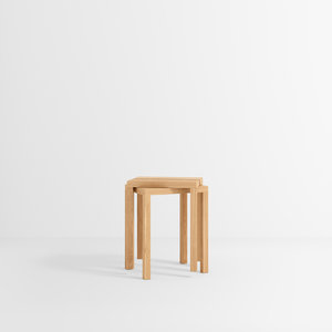 Moebe Moebe stool Peg oak