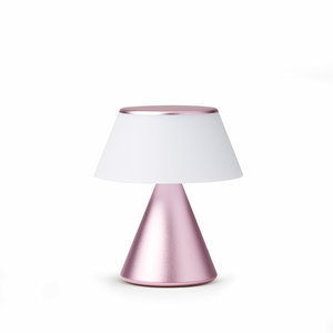 Lexon Lamp Luma M licht roze