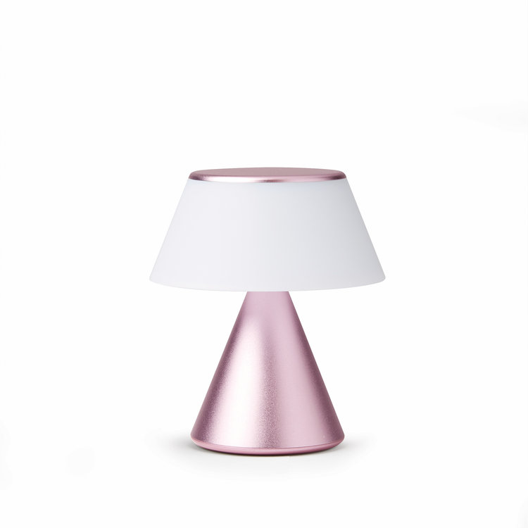 Lexon Lexon lamp Luma M licht roze