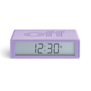 Lexon Lexon alarm clock Flip+ light purple