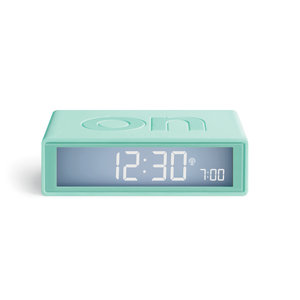 Lexon Wekker Flip mint groen