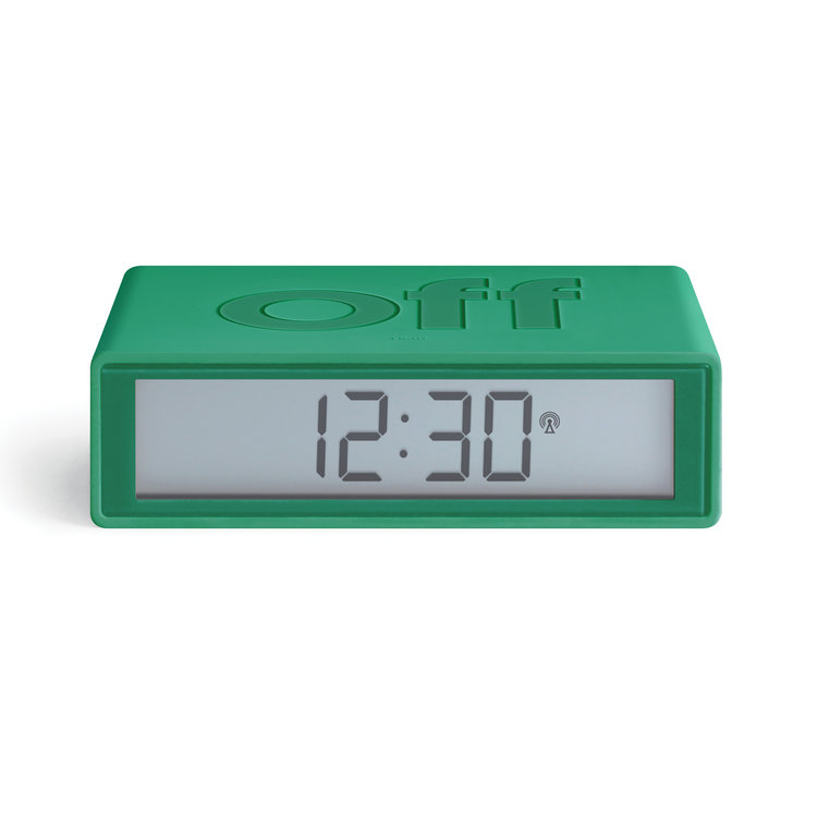 Lexon Lexon alarm clock Flip green