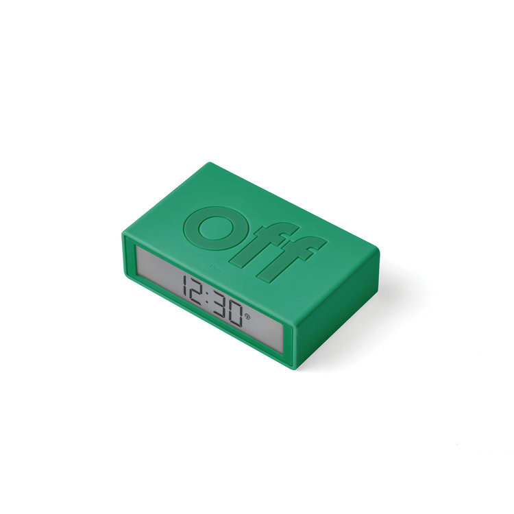 Lexon Lexon alarm clock Flip green