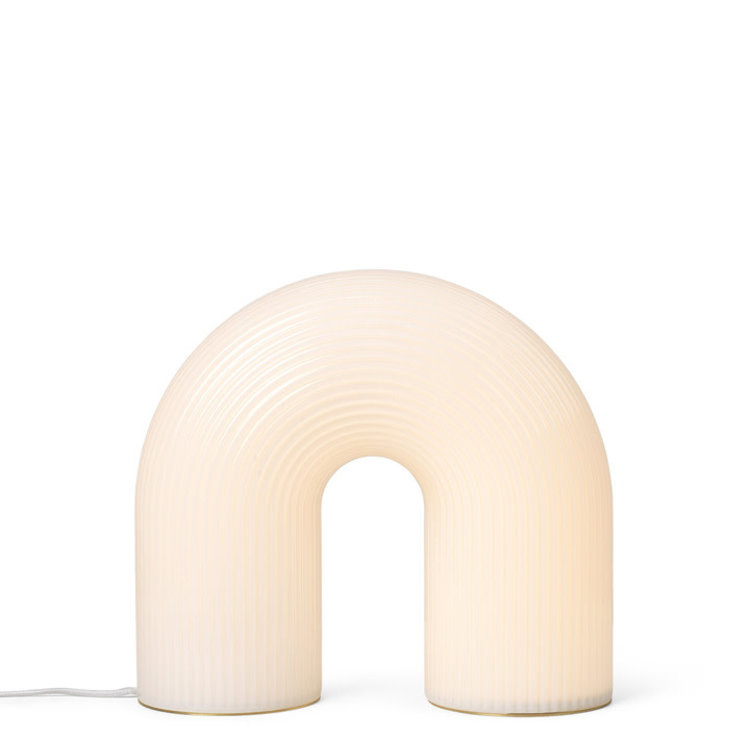 ferm LIVING Glazen vloerlamp Vuelta