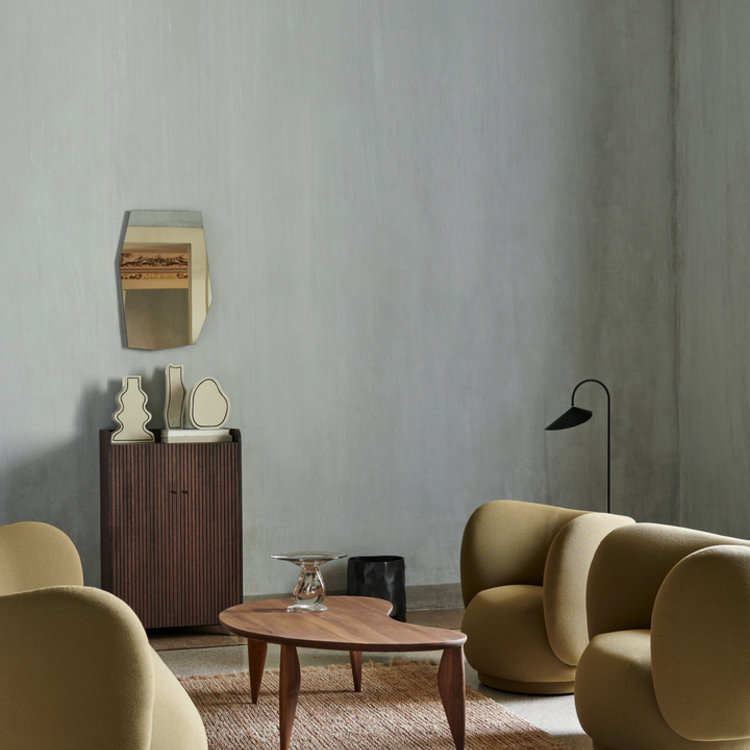 ferm LIVING Spiegel Shard klein