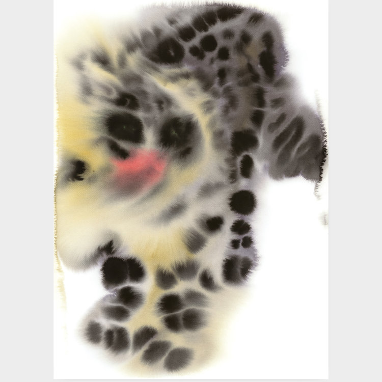 The Wrong Shop Rop van Mierlo poster Snow Leopard