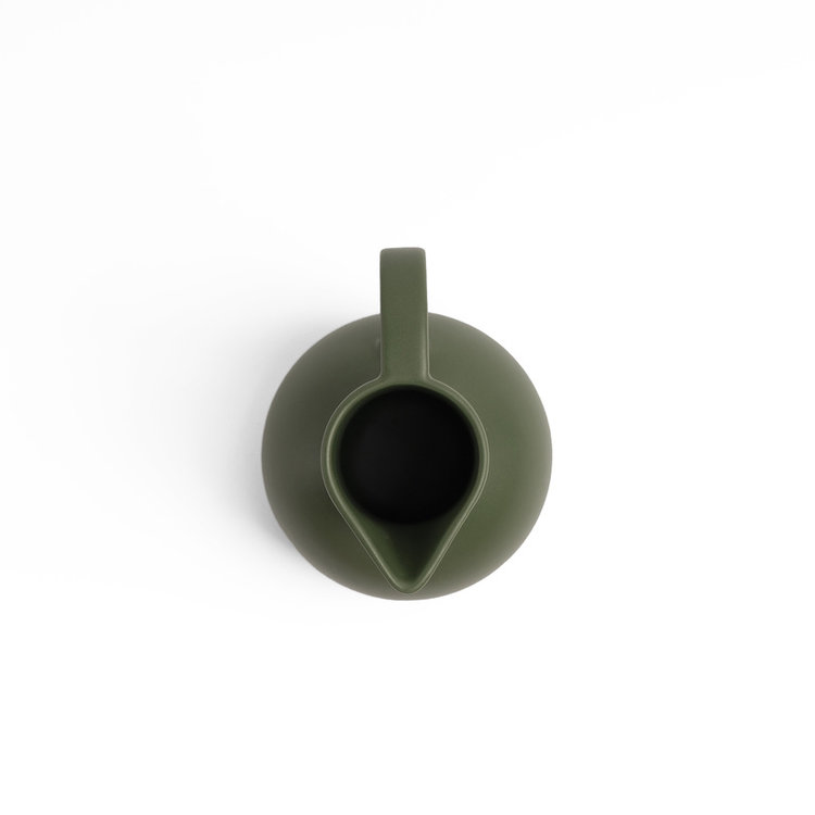 raawii Strøm jug small deep green