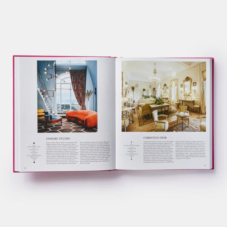 Phaidon Boek Interiors, The Greatest Rooms of the Century (Pink Edition)