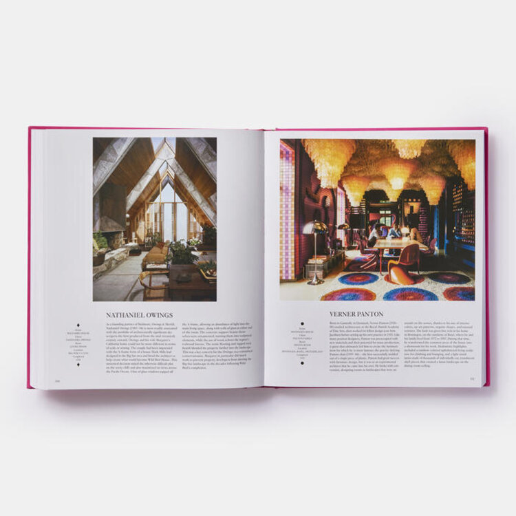 Phaidon Boek Interiors, The Greatest Rooms of the Century (Pink Edition)