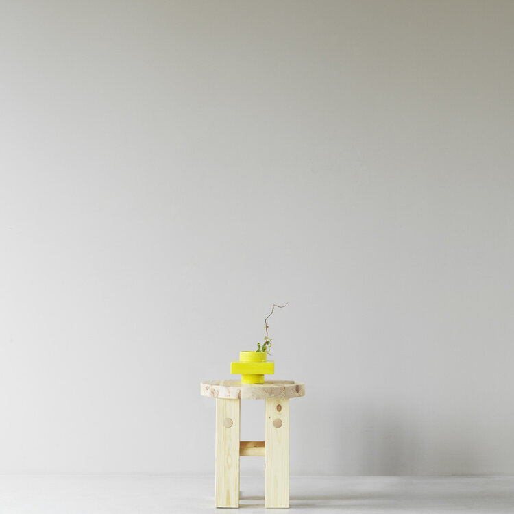 Normann Copenhagen Vaas Deko Object S2 lemon