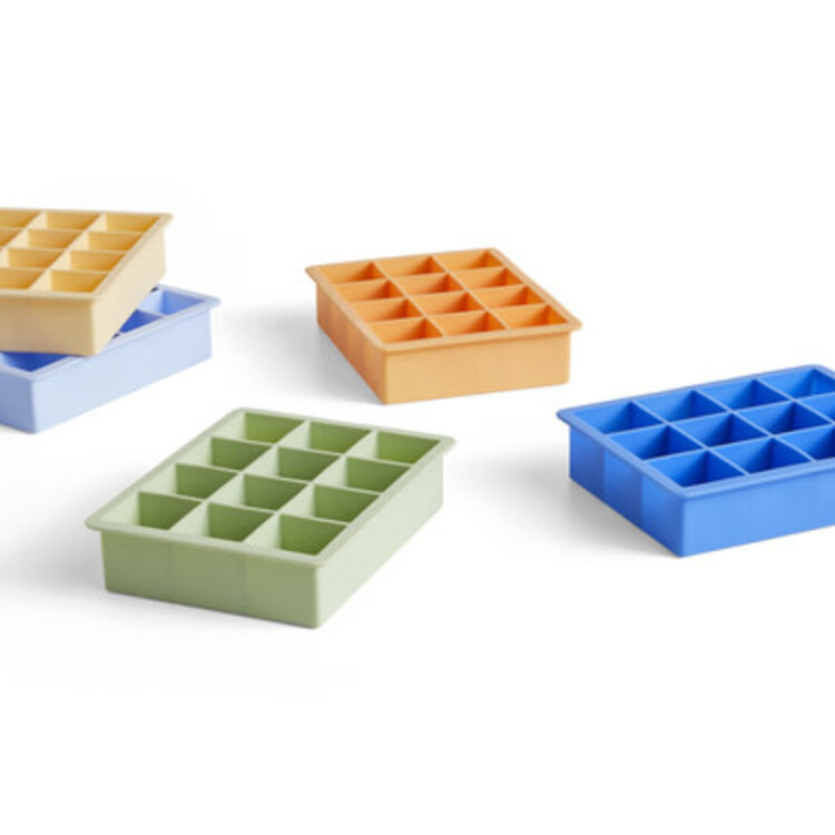 HAY HAY ice cube tray square XL blauw