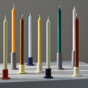 HAY HAY set  van 7 kaarsen Gradient rainbow
