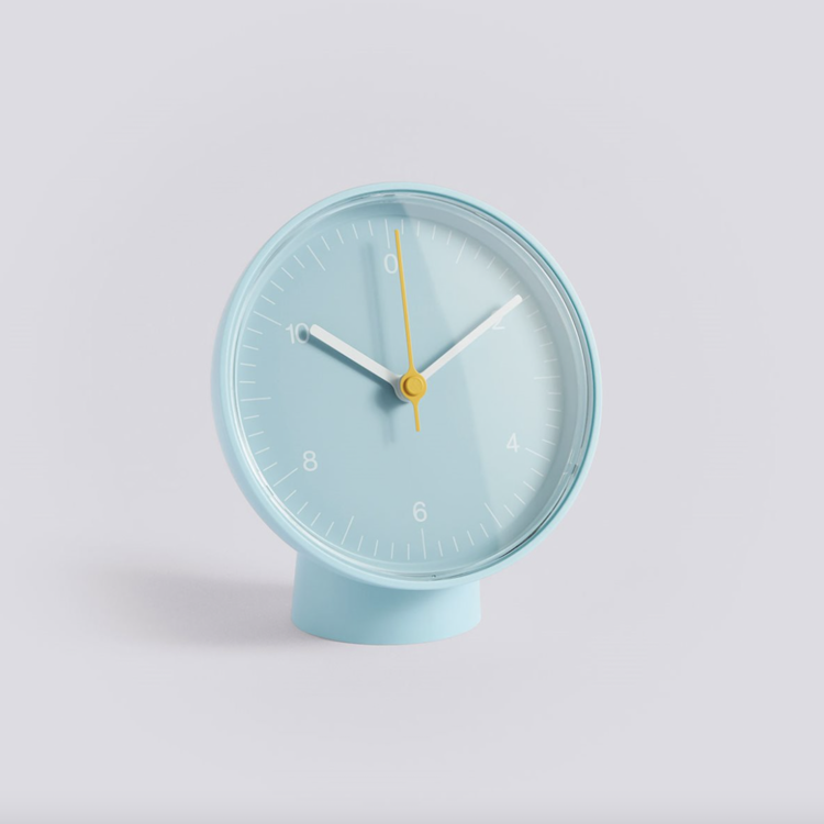 HAY HAY Table Clock blue