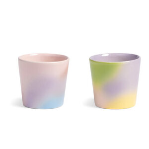 &k amsterdam &k set of 4 cups Hue small