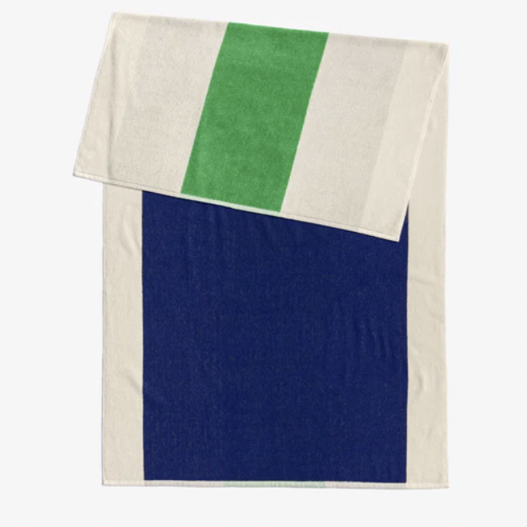 SUITE702 Beach towel  by Martens & Martens 90x180 royal blue-green