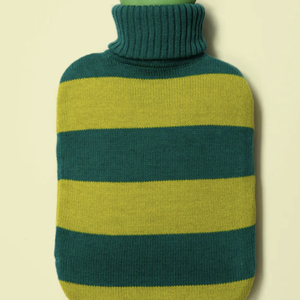 SUITE702  Suite 702 Hot Water Bottle teal-limegreen