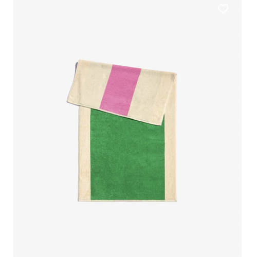 SUITE702 Hand towel  by Martens & Martens 70x140 pink-green