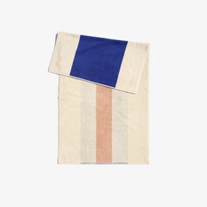 SUITE702 Handdoek by Martens & Martens 70x140 royal blue-peach